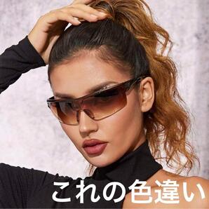 サングラス ストリート カジュアル グラデーションパープル