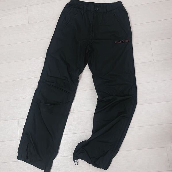 PEARLY GATES パーリーゲイツ サイズ1 ゴルフパンツ ゴルフウェア レディース ナイロンパンツ 黒 ブラック 防寒 防風 7320FH