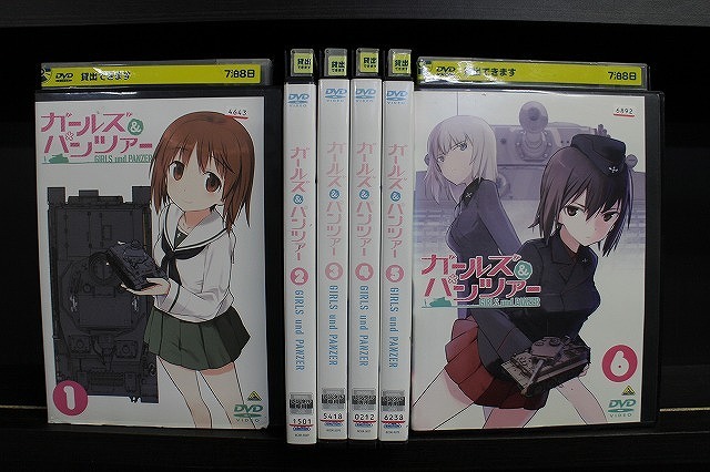 Amazon.co.jp: ガールズ&パンツァー 全6巻セット [マーケット