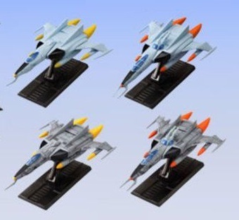 ヤマトよ永遠に REBEL3199』より、「コスモタイガーII」の2機