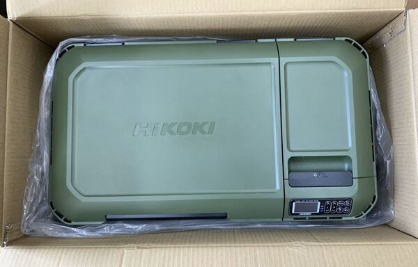 HiKOKI ポータブル 冷温庫UL18DBA 25L フォレストグリーン 標準蓄電池付