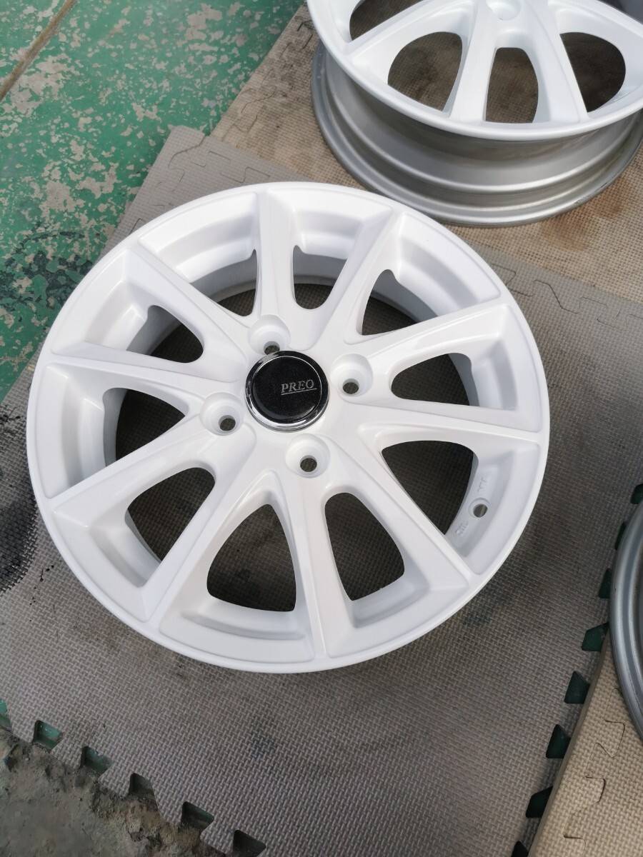 14×4.5j+45 アルミホイール　再塗装品４本