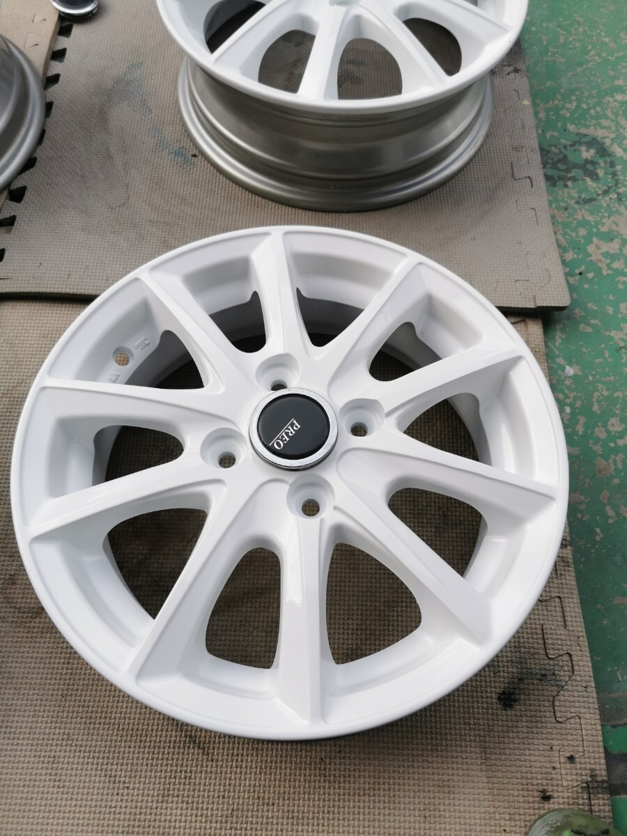 14×4.5j+45 アルミホイール　再塗装品４本
