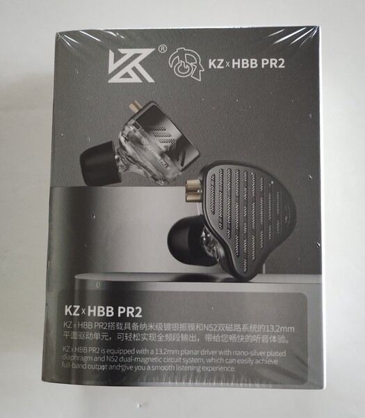 KZ×HBB PR2 13.2mm平面ドライバー イヤホン カナル型 新品未開封