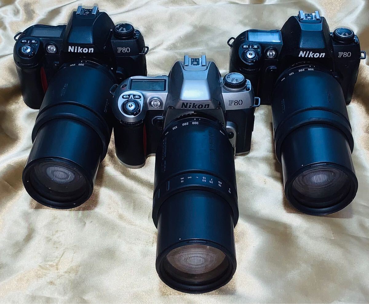 ジャンク】Nikon F80 一眼レフフィルムカメラ 5台 まとめ売り
