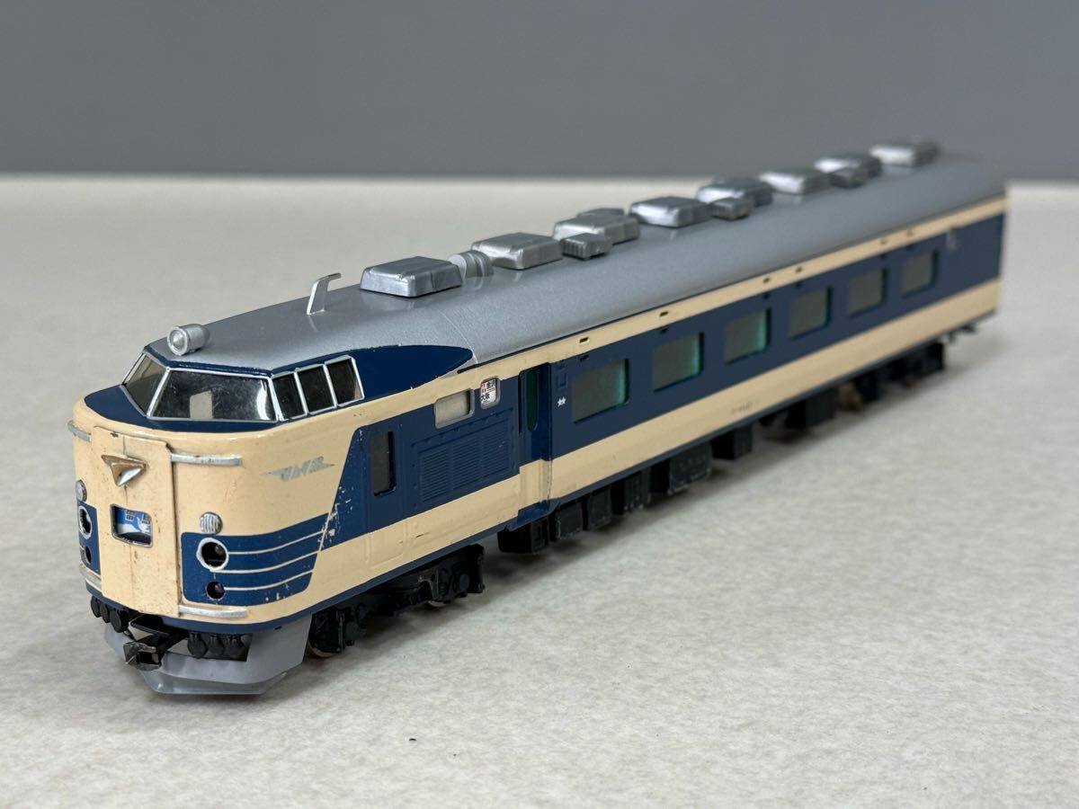 HOゲージ 581系特急寝台電車 4両セット Yahoo!オークション -「581系」(HOゲージ) (鉄道模型)の落札相場