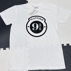 ハリーポッター Tシャツ 9と3/4番線 Sサイズ 新品 ホワイト 匿名配送
