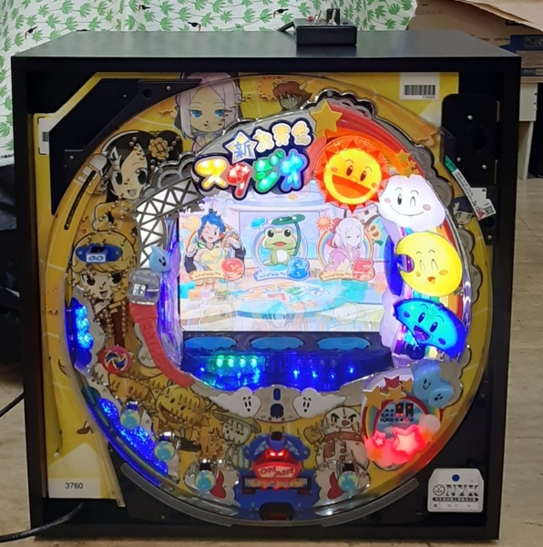卓上パチンコ CRA新お天気スタジオL3AU(1/135.7) セルBOXタイプ 激レア 美品