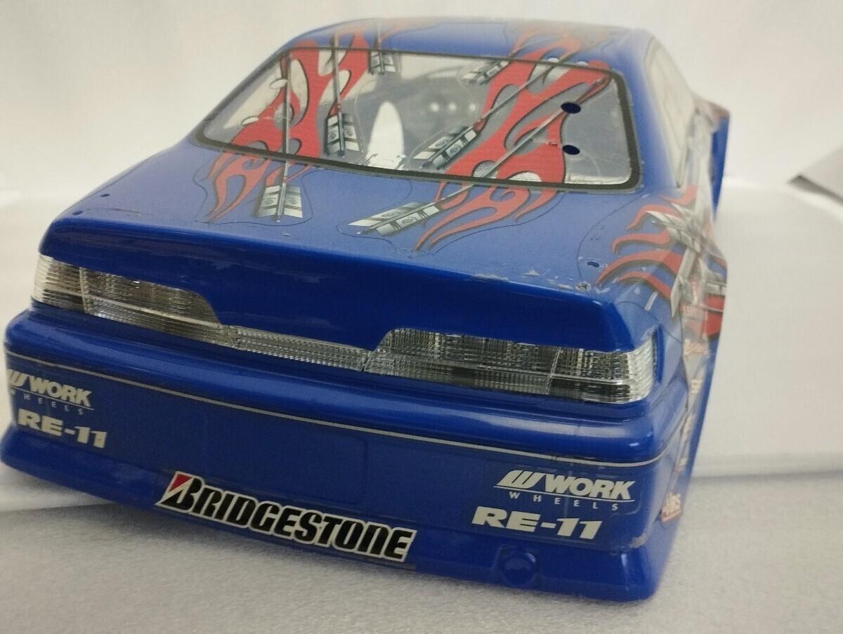 【希少】HPI JZX100 マークⅡ リアル ライトユニット＋グリル 希少 1/10 ボディ HPI Weld 百式弐號機 トヨタ マークII JZX100