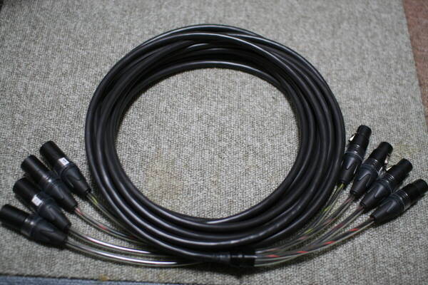 CANARE MR202-4AT 4chマルチケーブル10m