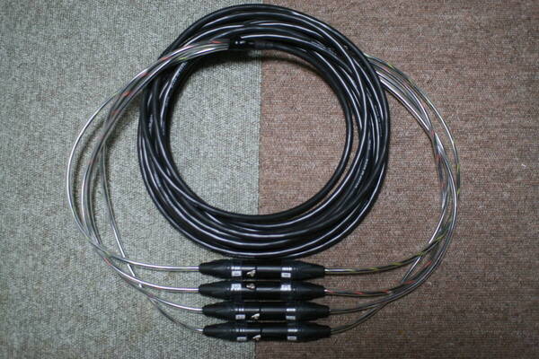 CANARE MR202-4AT 4chマルチケーブル10m 先バラ50cm