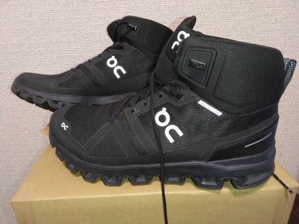 On Cloudrock waterproof ブラック トレッキングシューズ 27㎝