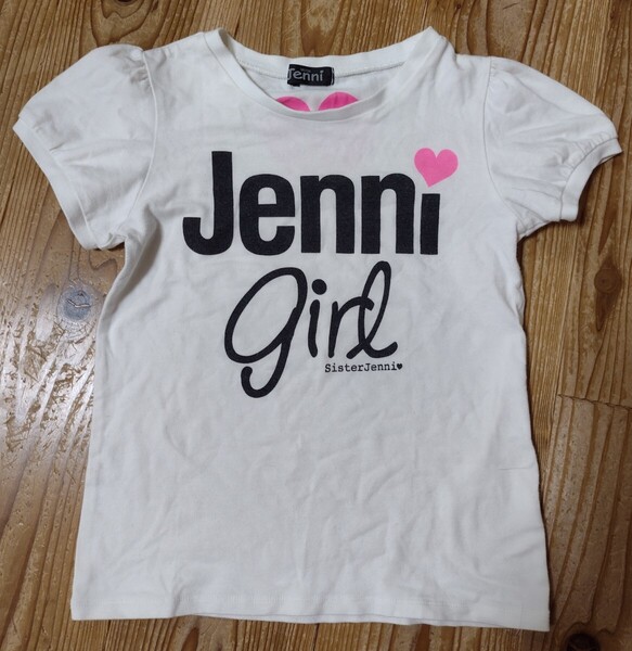 SISTER JENNI★白い半袖Tシャツ(140cm)★送料無料