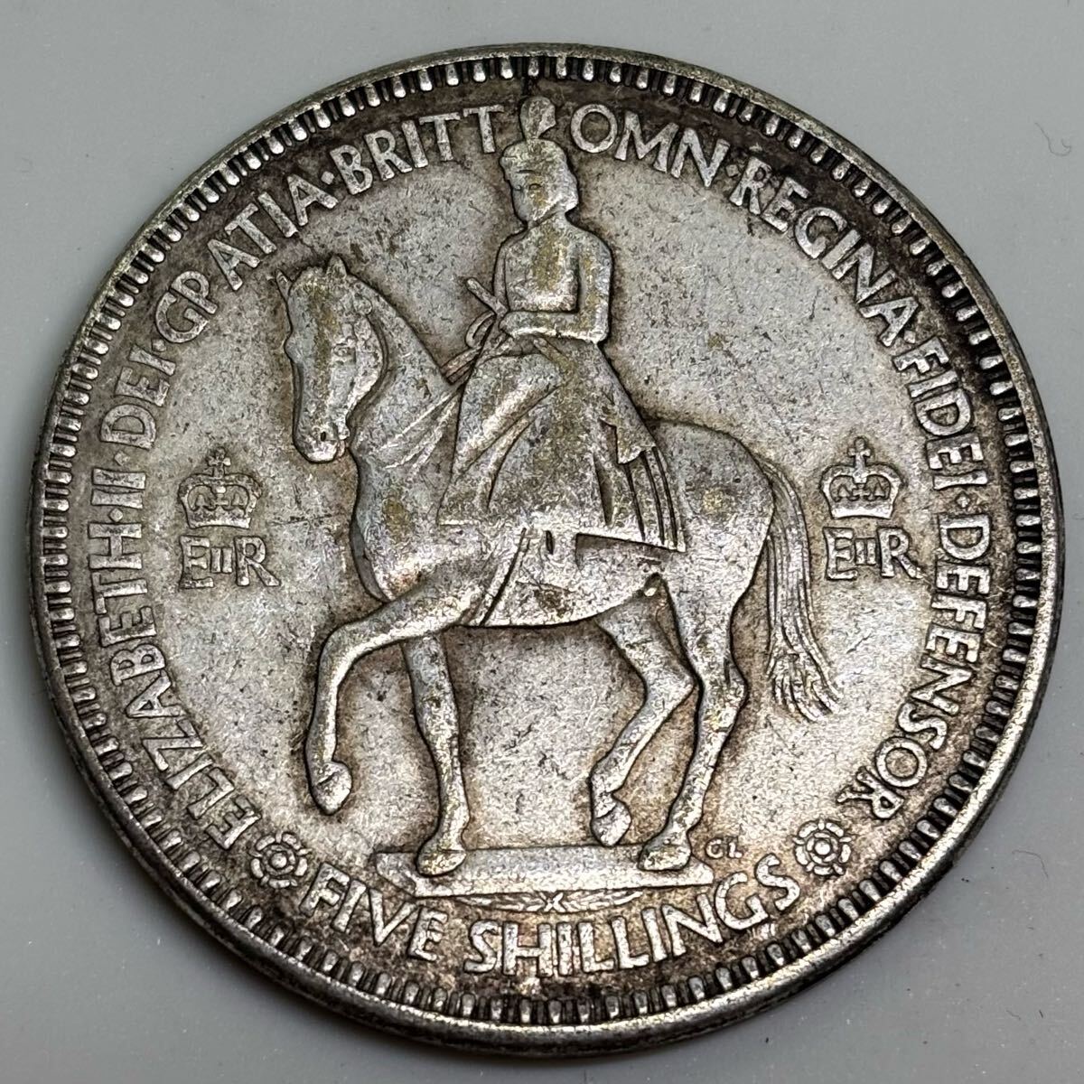 Yahoo!オークション -「1953 エリザベス クラウン」(世界) (硬貨 Yahoo!オークション -「1953 エリザベス クラウン」(世界) (硬貨