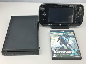 ゲームハード Wii U ゼノブレイドクロス セット WUP-101(01) クロ ゲームソフト 箱付き 2504LBM003