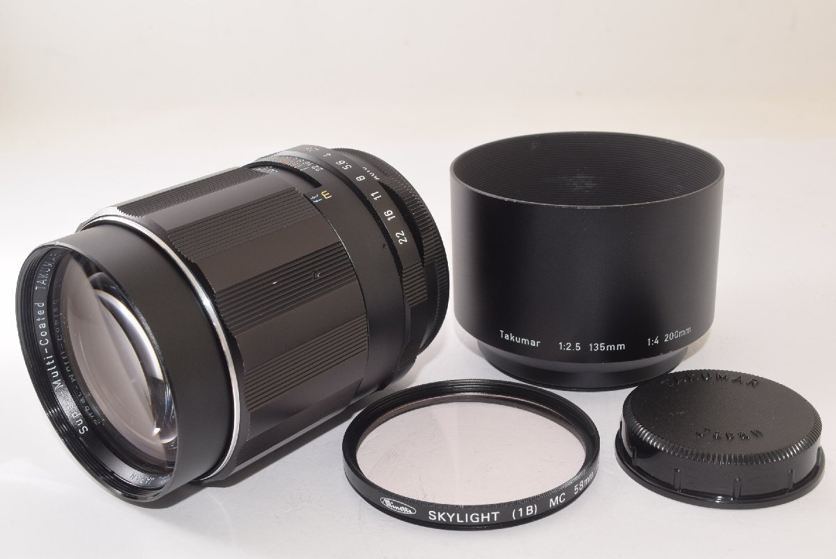 Yahoo!オークション -「takumar 135mm f2.5」の落札相場・落札価格 Yahoo!オークション -「takumar 135mm f2.5」の落札相場・落札価格