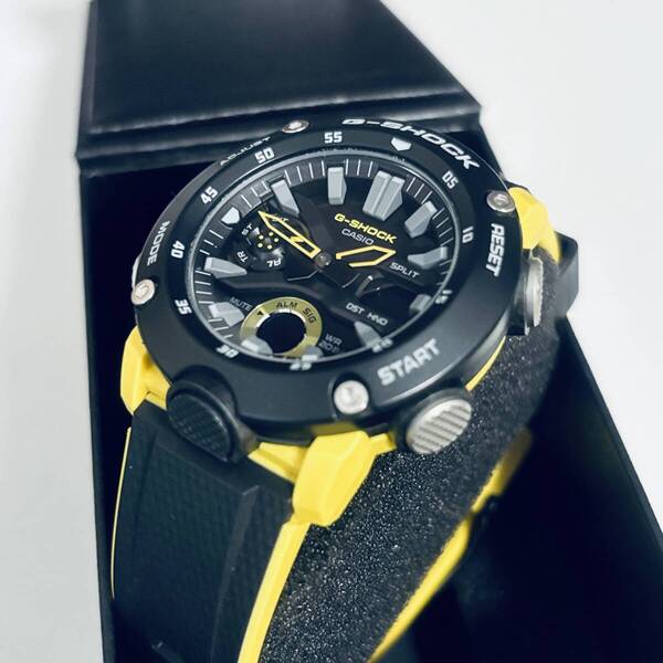 カシオ G-SHOCK GA-2000-1A9JF イエロー 中古 電池切れ ジーショック CASIO