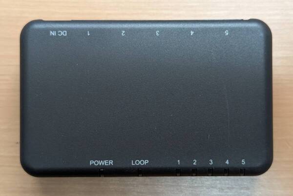 バッファロー BUFFALO 5ポートスイッチングハブ LSW6-GT-5EP/BK