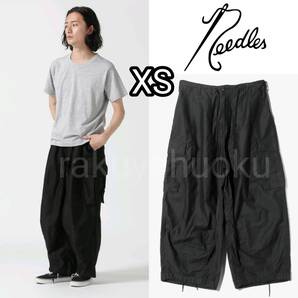 新品■24AW NEEDLES H.D.Pant BDU 黒 BLACK XS ヒザデルパンツ カーゴパンツ Palace Skateboards Supreme HD