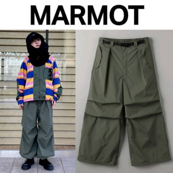 新品■23AW MARMOT CAPITAL WINDSTOPPER SOFT SHELL PANTS Grape Leaf GORE-TEX ソフトシェルパンツ 在原みゆ紀 ennoy