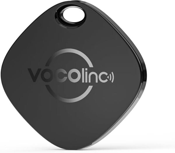 VOCOlinc Key Finder エアタグ 紛失防止タグ Appleの「探す」 (iOSのみ対応), スマートタグ 忘れ物防止 タグ 超薄(0.75 cm) Bluetooth
