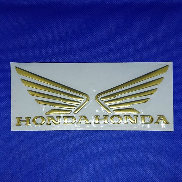 HONDA ウイング 切り抜き型 3D ステッカー 9cm 左右SET 送料無料 新品 /ホンダ エンブレム モンキー カブ ゴリラ エイプ CBX CBR CB