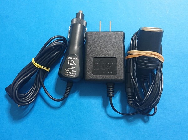送無 SONY カーアダプタ 12V ACアダプタ(シガー電源 AC-FX198代 車室内両用 DVP-FX780 DVP-FX980 BDP-SX910 BDP-Z1)ポータブルDVD用 管YM8
