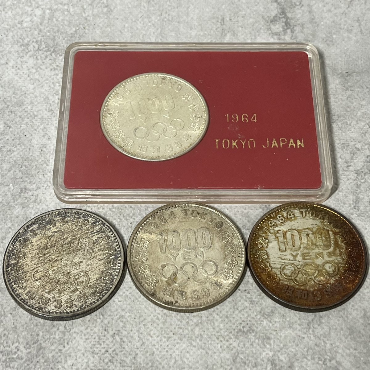 Yahoo!オークション -「東京オリンピック 記念硬貨 1964」(記念 Yahoo!オークション -「東京オリンピック 記念硬貨 1964」(記念