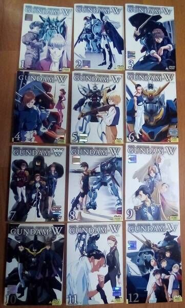新機動戦記ガンダムW 全12巻 レンタル版 DVD