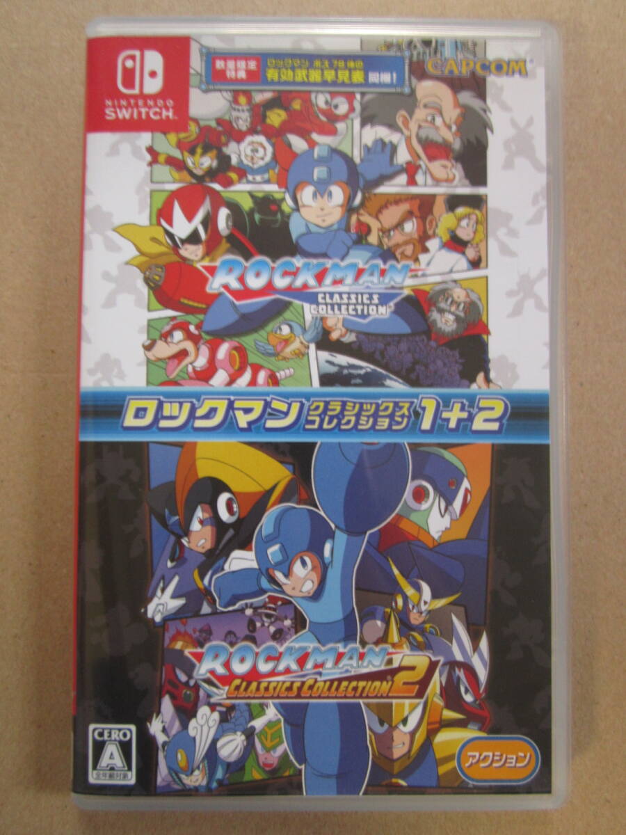 Switch】 ロックマン クラシックス コレクション 1+2 - メルカリ