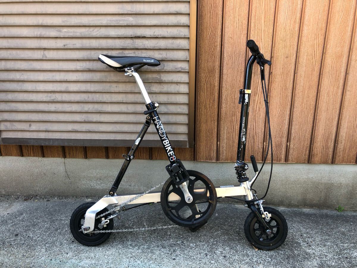 Yahoo!オークション -「handybike8」(折り畳み自転車) (車体)の Yahoo!オークション -「handybike8」(折り畳み自転車) (車体)の