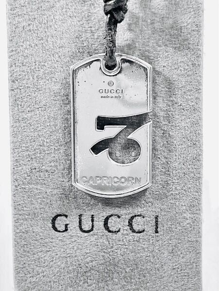 【美品!送無】GUCCI☆グッチ 山羊座 ネックレス シルバー925 リング、ピアス、ブレスレット
