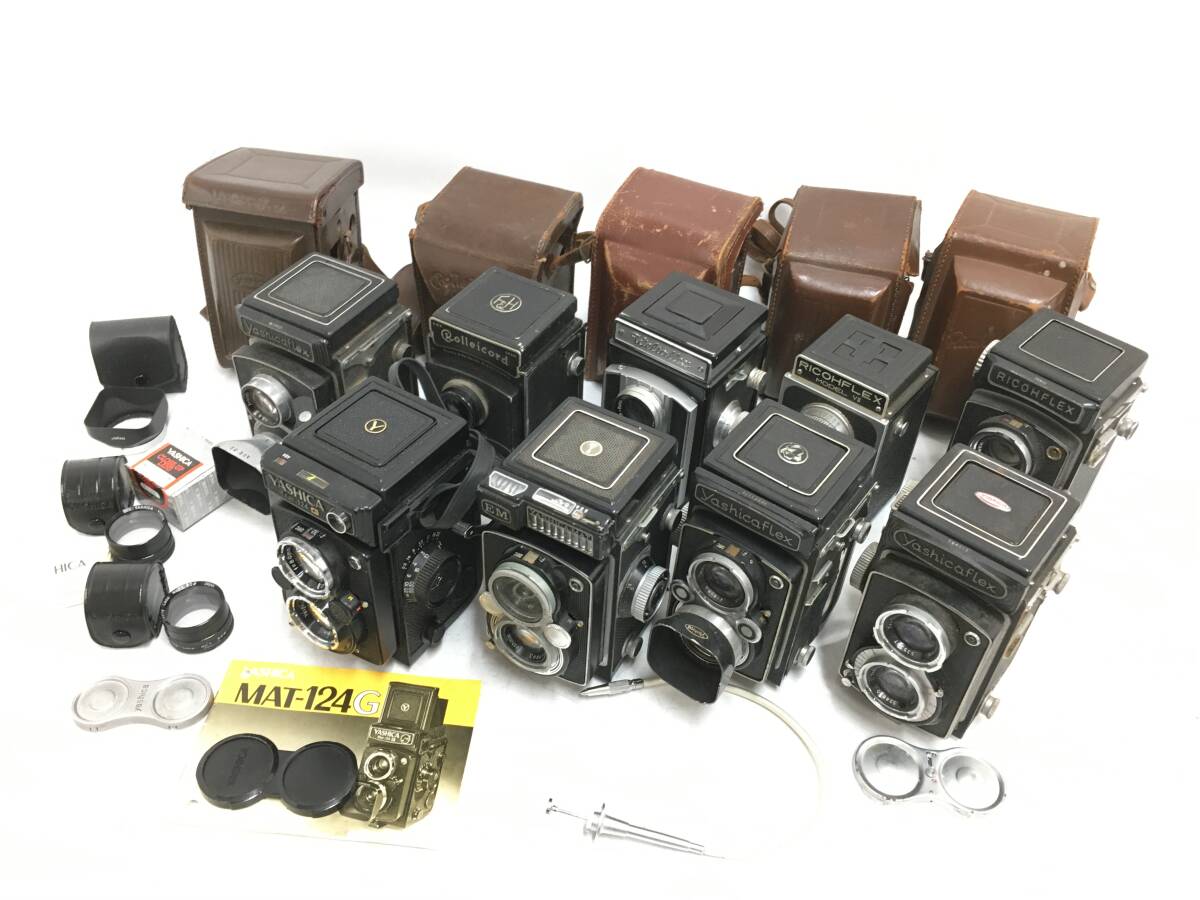 Yahoo!オークション -「ricohflex」(二眼レフ) (フィルムカメラ Yahoo!オークション -「ricohflex」(二眼レフ) (フィルムカメラ
