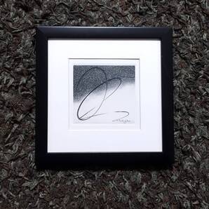 筆塚稔尚 東京藝術大学ATELIER C-126カレンダー1990より 銅版 版上サイン(刷込サイン)入 限定300部 額装 【真作保証】 筆塚 稔尚