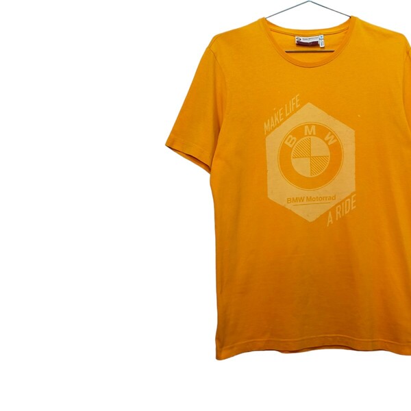 古着 bmw motorrad 半袖Tシャツ ロゴプリント カットソー ギリシャ製