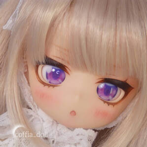 coffia◆IMOMODOLL 1/4 Riika Cream肌カスタムヘッド+アイ◆スピカ ※難あり