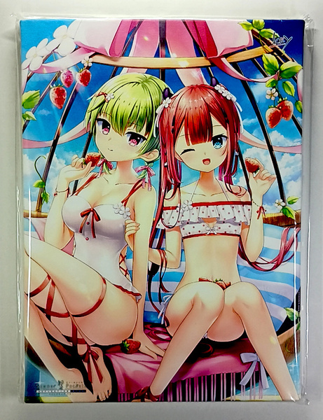 Key ふむゆん Summer Pockets RB キャンバスボード 神山識&野村美希 2023ver. / サマーポケッツ ビジュアルアーツ 正規品 新品未開封