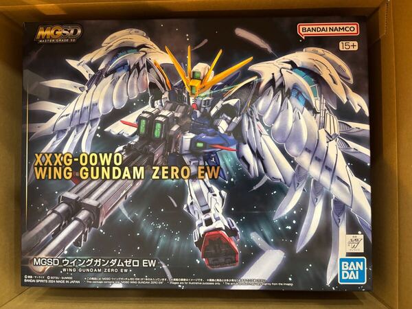 MGSD ウイングガンダムゼロ EW ガンダムW end of waltz バンダイBANDAI WING GUNDAM ZERO 未組立