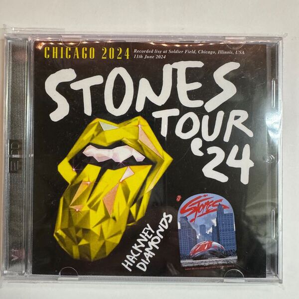 第6弾!THE ROLLING STONES / CHICAGO 2024 (2CD) 名会場ソルジャーフィールドでのストーンズのライヴをキャッチ!頑張ってます!