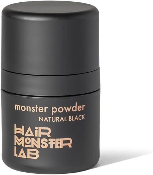 モンスターパウダー ナチュラルブラック 6g 小顔効果 ヘアラインメイク 増毛 白髪隠し 0416