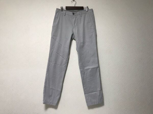 本物ヒューゴボスHUGOBOSSコットンチノスラックスパンツメンズサーフアメカジミリタリーワークビジネスグレー44Sブルガリア製