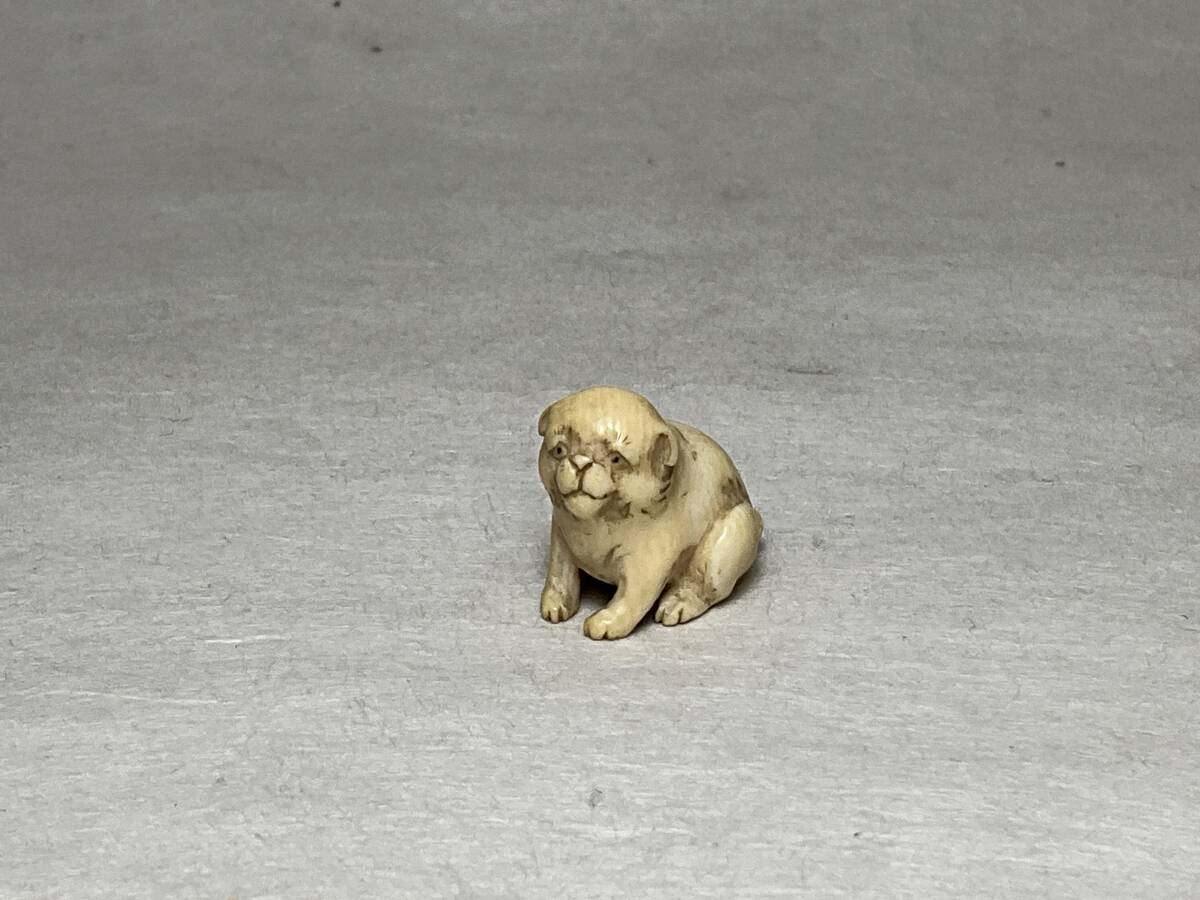 安価 ワタナベ Yahoo!オークション -「犬～」(根付) (東洋彫刻)の落札相場 その他