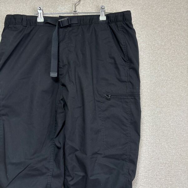 【美品】 極暖 UNIQLO ユニクロ ヒートテックギアパンツ XL 黒 試着のみ 321-463965 メンズXLサイズ ウエスト92〜100㎝
