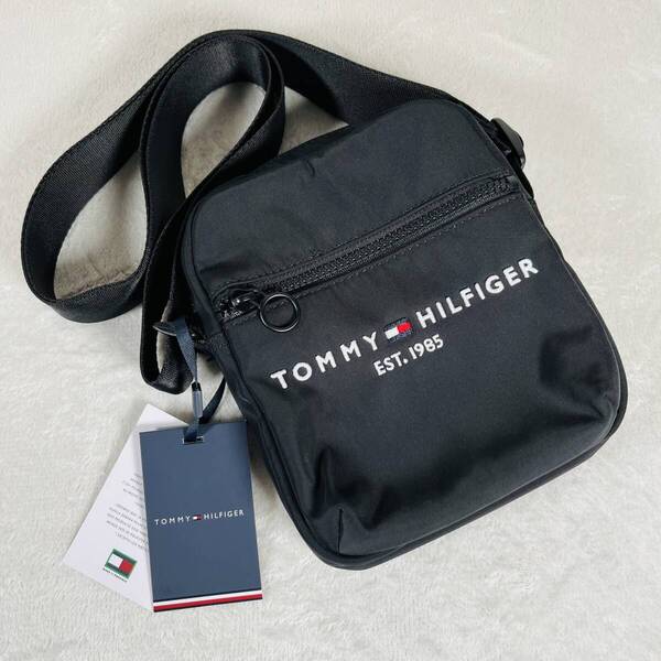 新品未使用 TOMMY HILFIGER トミーヒルフィガー 斜め掛けバッグ ショルダーバッグ AM0AM07229 BDS ブラック