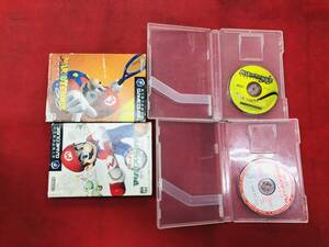 スーパーマリオスタジアム ミラクルベースボール マリオテニスGC 即購入!! セット 箱付き