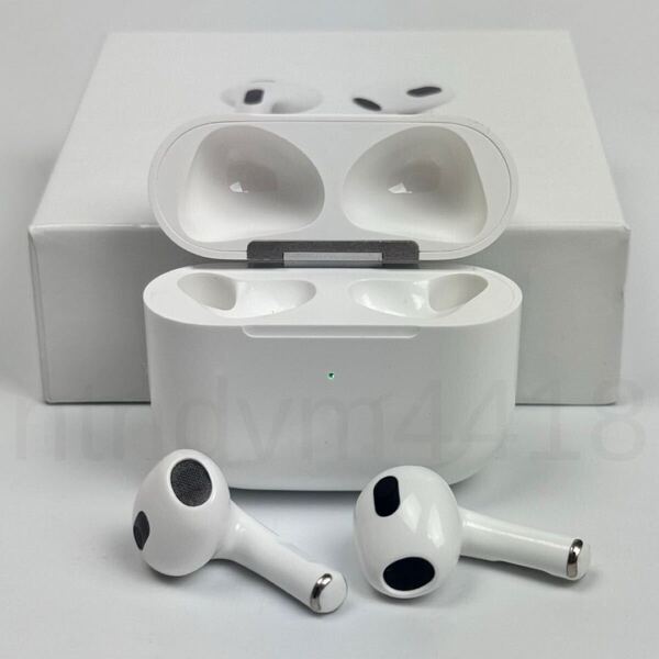 新品 AirPods 第3世代 代替品 ワイヤレスイヤホン Bluetooth 5.3 TWSイヤホン 高品質 充電ケース付 iPhone X 11 12 13 14 15 . .