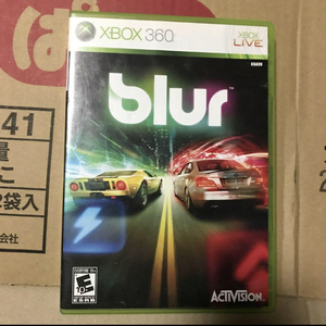 XBOX360 blur ブラーレーサーズ 海外版
