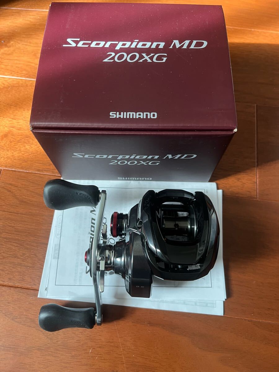 シマノ 24 スコーピオン MD 200XG 右ハンドル (2024年モデル