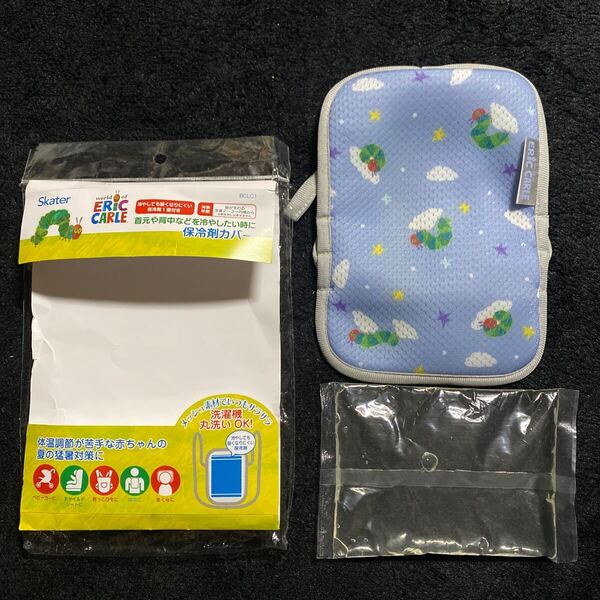704a1716☆ スケーター(Skater) 保冷剤 カバー付き 体温調節 夏場 暑さ対策 ベビー 赤ちゃん キッズ 子供 こども はらぺこあおむ BCLC1