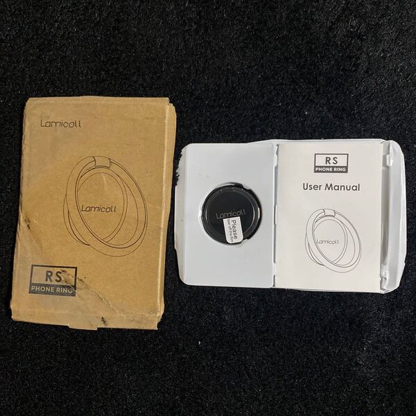 704a2419☆ Lomicall スマホリング 4㎜ 薄い 180度 360度回転式 : 携帯電話 指輪型 ホールドリングスタンド 機能 フィンガーリング 薄型